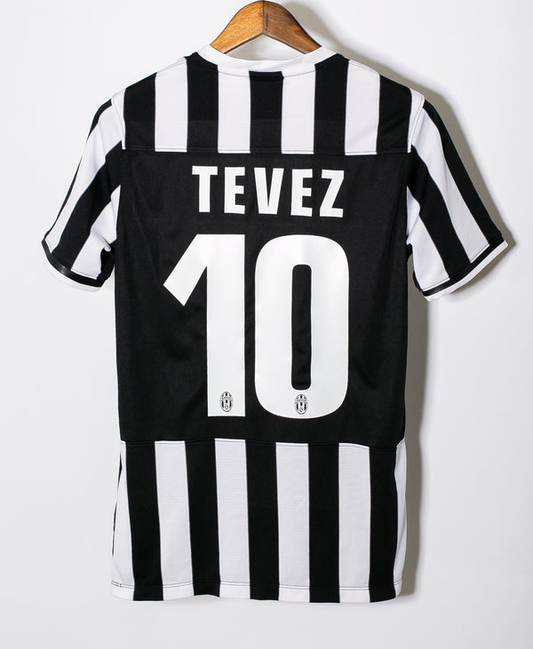 Juventus 2013-14 Tevez Home Kit (M)