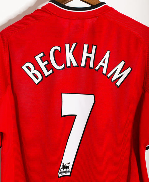 Manchester United 2001-02 Beckham Home Kit (XL)