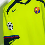 Barcelona 2005-06 Ronaldinho Away Kit (2XL)