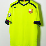 Barcelona 2005-06 Ronaldinho Away Kit (2XL)