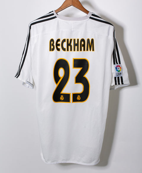 Real Madrid 2003-04 Beckham Home Kit (2XL)