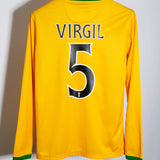 Celtic 2013-14 Van Djik Long Sleeve Away Kit (S)