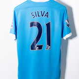 Manchester City 2015-16 Silva Home Kit (L)