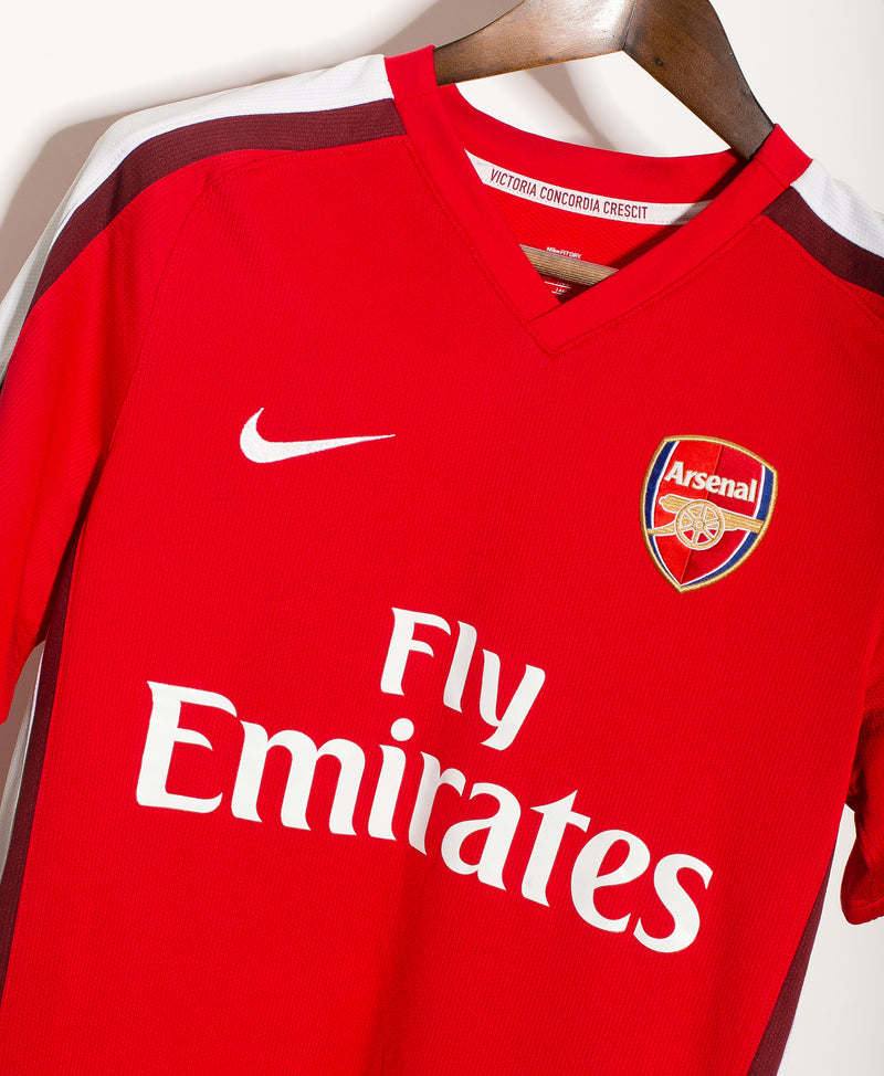 Arsenal 2008-09 Vela Home Kit (S)