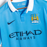 Manchester City 2015-16 Silva Home Kit (L)