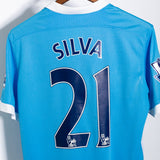 Manchester City 2015-16 Silva Home Kit (L)