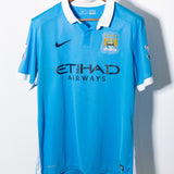 Manchester City 2015-16 Silva Home Kit (L)