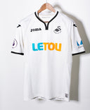 Swansea City 2017-18 J. Ayew Home Kit (M)