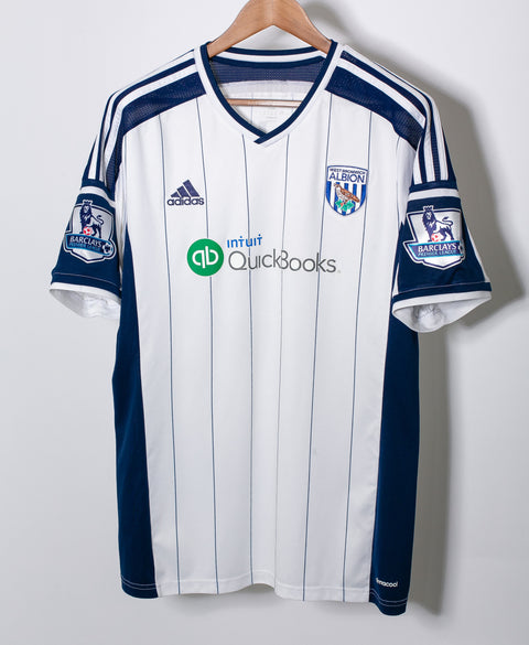 West Bromwich Albion 2014-15 Berahino Home Kit (XL)