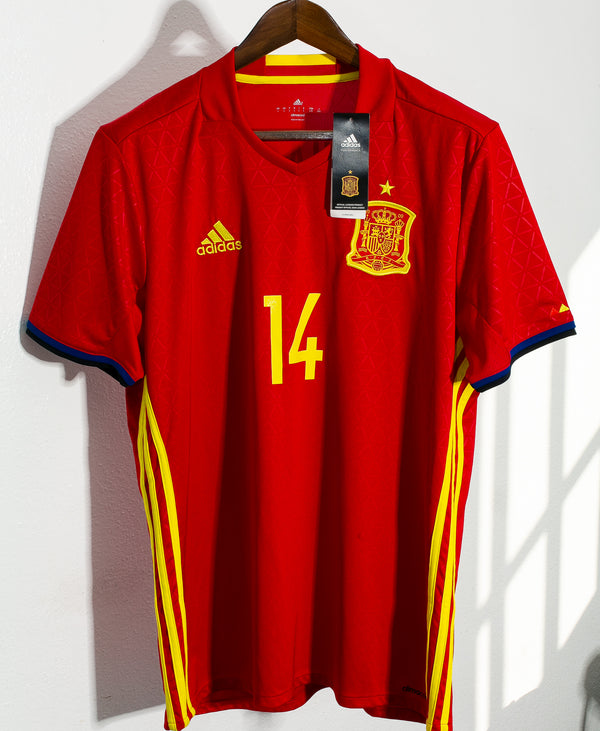 Spain 2016 Thiago Home Kit (L)