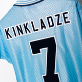 Manchester City 1995-97 Kinkladze Home Kit (YXL)