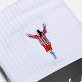 Embroidered O Rei Legend Socks