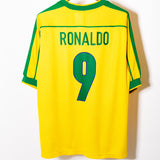 Brazil 1998 Ronaldo Home Kit (XL)