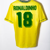 Brazil 1996 Ronaldinho Home Kit (L)
