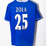 Chelsea 2003-04 Zola Home Kit (S)