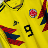 Colombia 2018 Falcao Long Sleeve Home Kit (L)