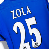Chelsea 2003-04 Zola Home Kit (S)