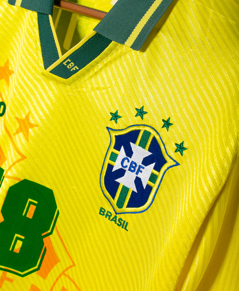 Brazil 1996 Ronaldinho Home Kit (L)