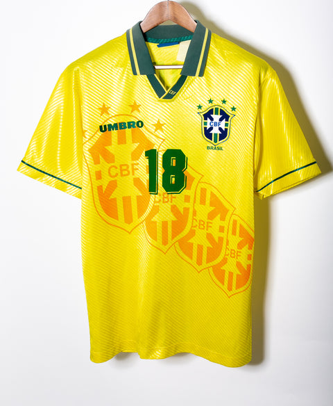 Brazil 1996 Ronaldinho Home Kit (L)