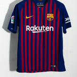 Barcelona 2018-19 Busquets Home Kit (M)