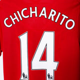 Manchester United 2010-11 Chicharito Player Issue Home Kit (M)