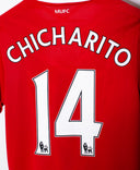 Manchester United 2010-11 Chicharito Player Issue Home Kit (M)