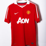 Manchester United 2010-11 Chicharito Player Issue Home Kit (M)