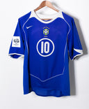 Brazil 2004 Ronaldinho Away Kit (M)
