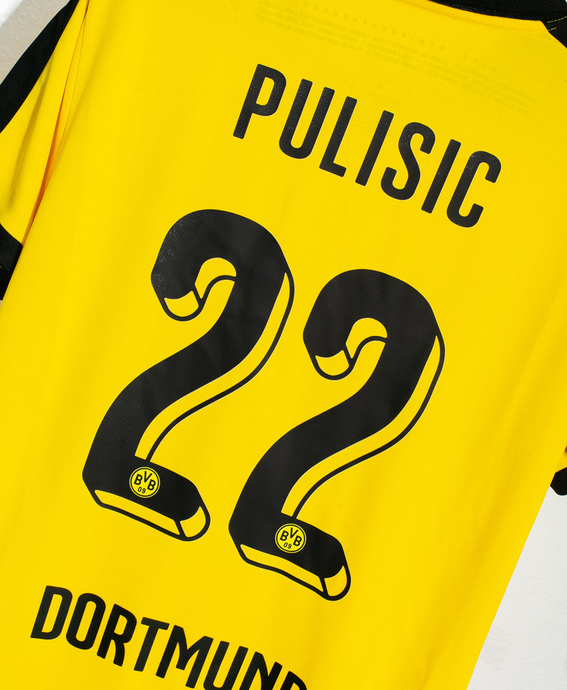 Dortmund 2015-16 Pulisic Home Kit (L)