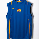 Barcelona 2006-07 Sleeveless Training Kit (L)