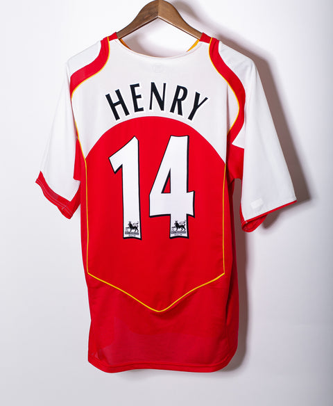 Arsenal 2004-05 Henry Home Kit (XL)