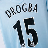 Chelsea 2005-06 Drogba Long Sleeve Away Kit (L)