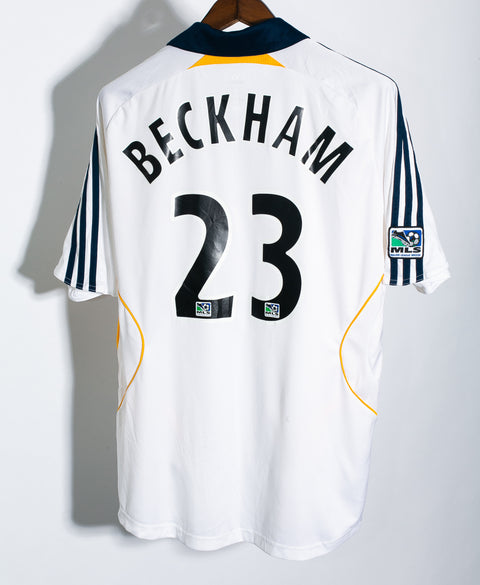 LA Galaxy 2007 Beckham Home Kit (L)