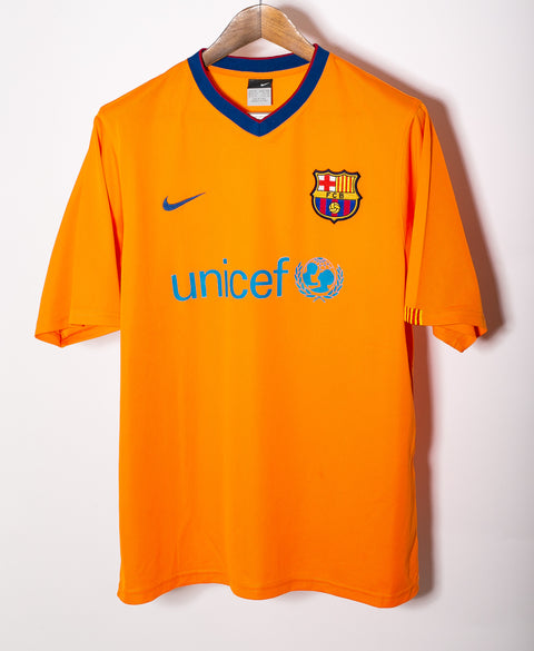 Barcelona 2006-07 Ronaldinho Away Fan Kit (XL)