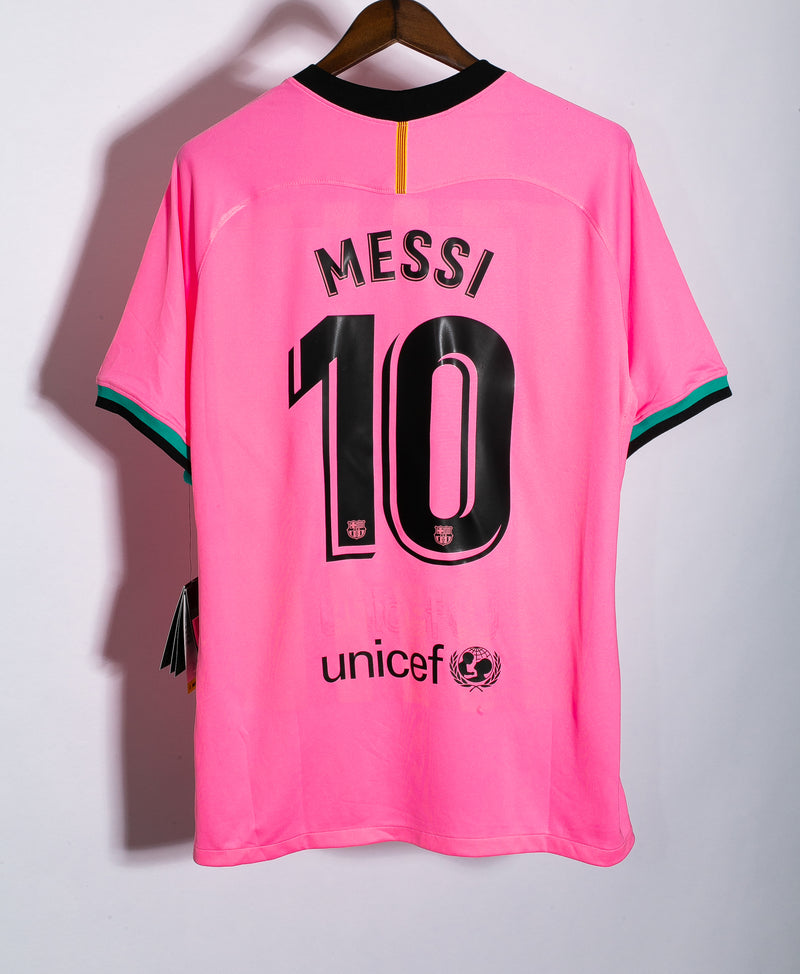 Barcelona 2020-21 Messi Third Kit NWT (XL)