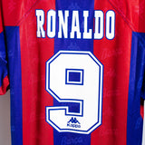 Barcelona 1996-97 Ronaldo Home Kit (L)