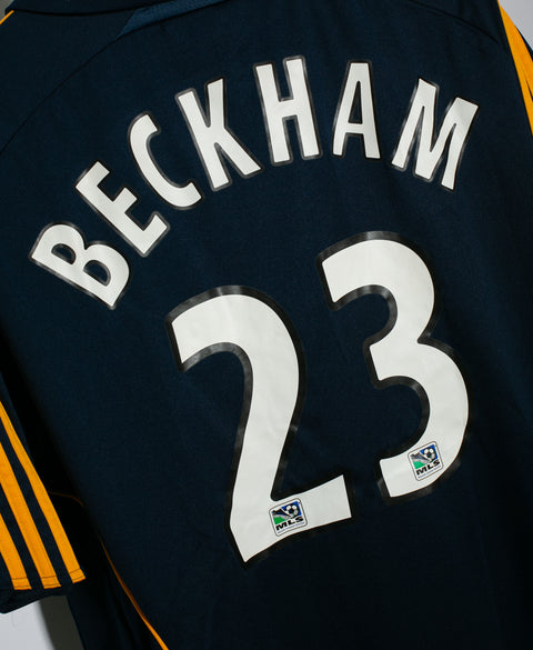 LA Galaxy 2007-08 Beckham Away Kit (XL)