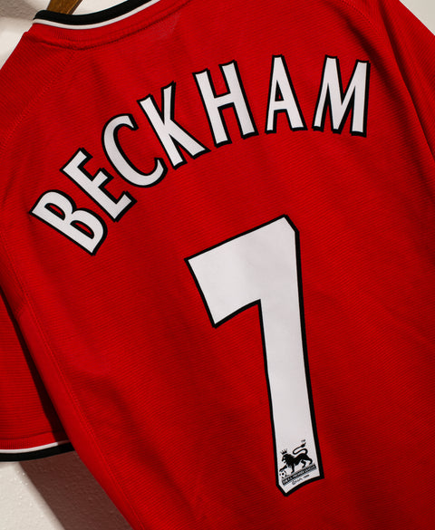 Manchester United 2000-02 Beckham Home Kit (M)