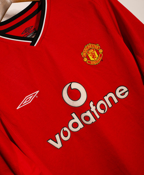 Manchester United 2000-02 Beckham Home Kit (M)