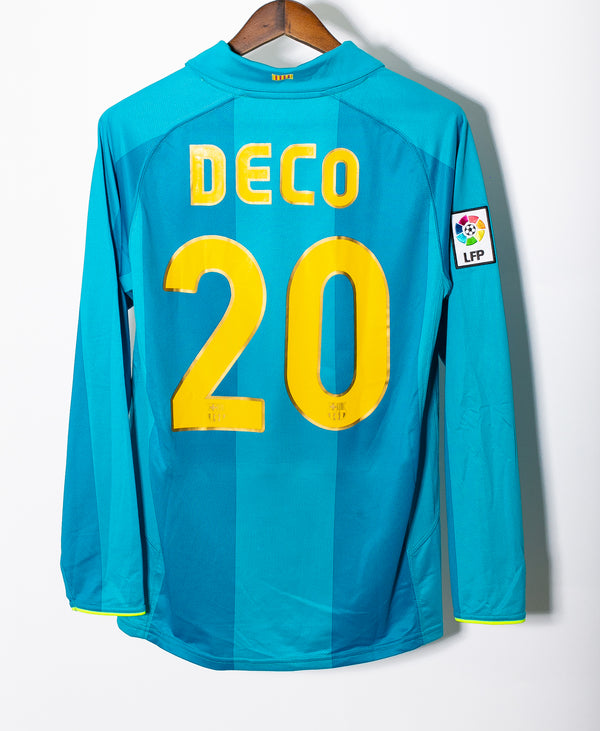FC Barcelona 2008-09 Deco Long Sleeve Third Kit (M)