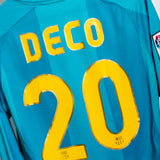 FC Barcelona 2008-09 Deco Long Sleeve Third Kit (M)