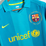 FC Barcelona 2008-09 Deco Long Sleeve Third Kit (M)