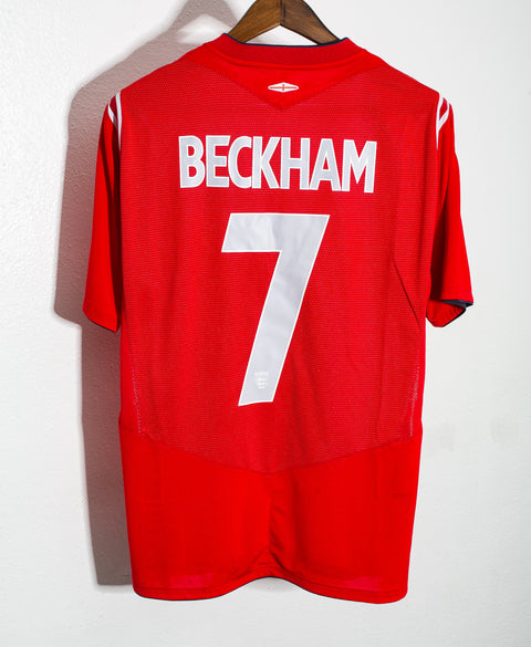 England 2004 Beckham Away Kit (L)