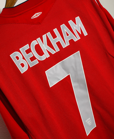 England 2004 Beckham Away Kit (L)