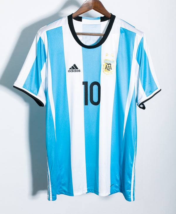 Argentina 2016 Messi Home Kit NWT (2XL)