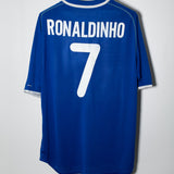 Brazil 2000 Ronaldinho Away Kit (XL)