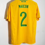 Brazil 2010 Maicon Home Kit (L)