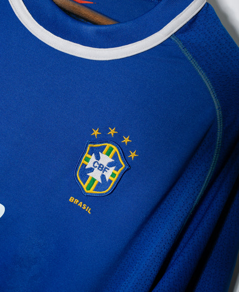 Brazil 2000 Ronaldinho Away Kit (XL)