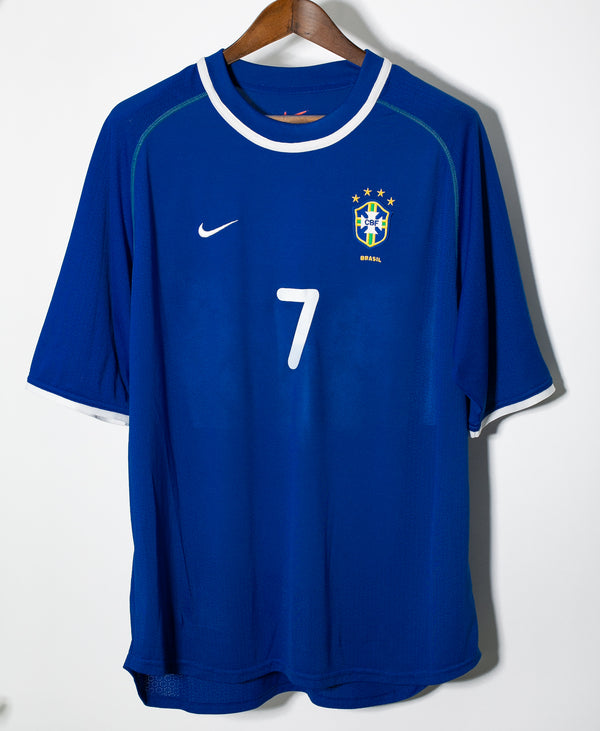 Brazil 2000 Ronaldinho Away Kit (XL)