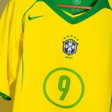 Brazil 2004 Ronaldo Home Kit (L)